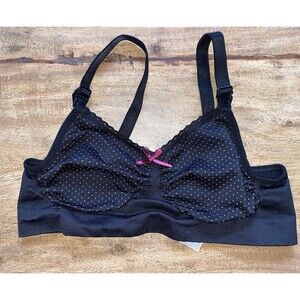 Anita Wireless Maternity Nursing Bra Black Size Small - Used